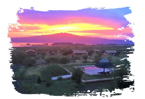Disfrute de la puesta de sol en su Safari Lodge con Shemeji Safari